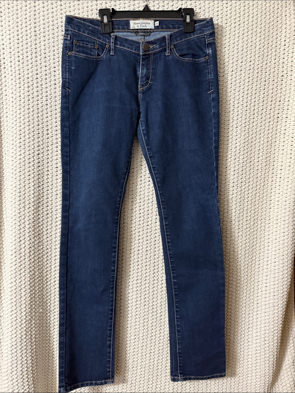 Abercrombie & Fitch Dark Indigo Skinny Jeans